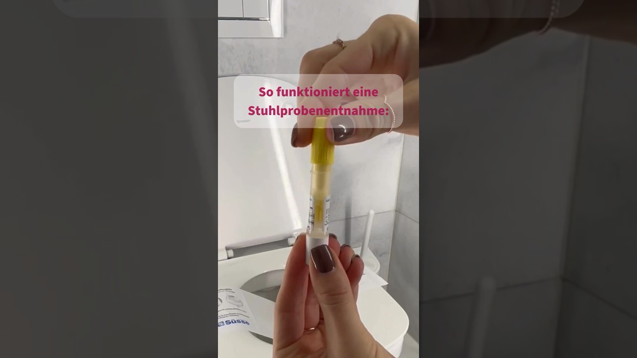 How to: Stuhlprobe entnehmen 💩 