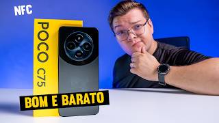 POCO C75 O melhor BARATINHO da XIAOMI Unboxing e Primeiras Impressoes