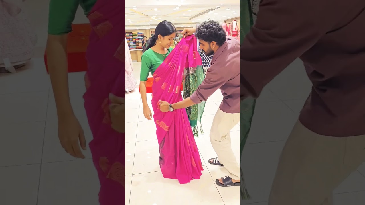 perfect hand pleated saree draping