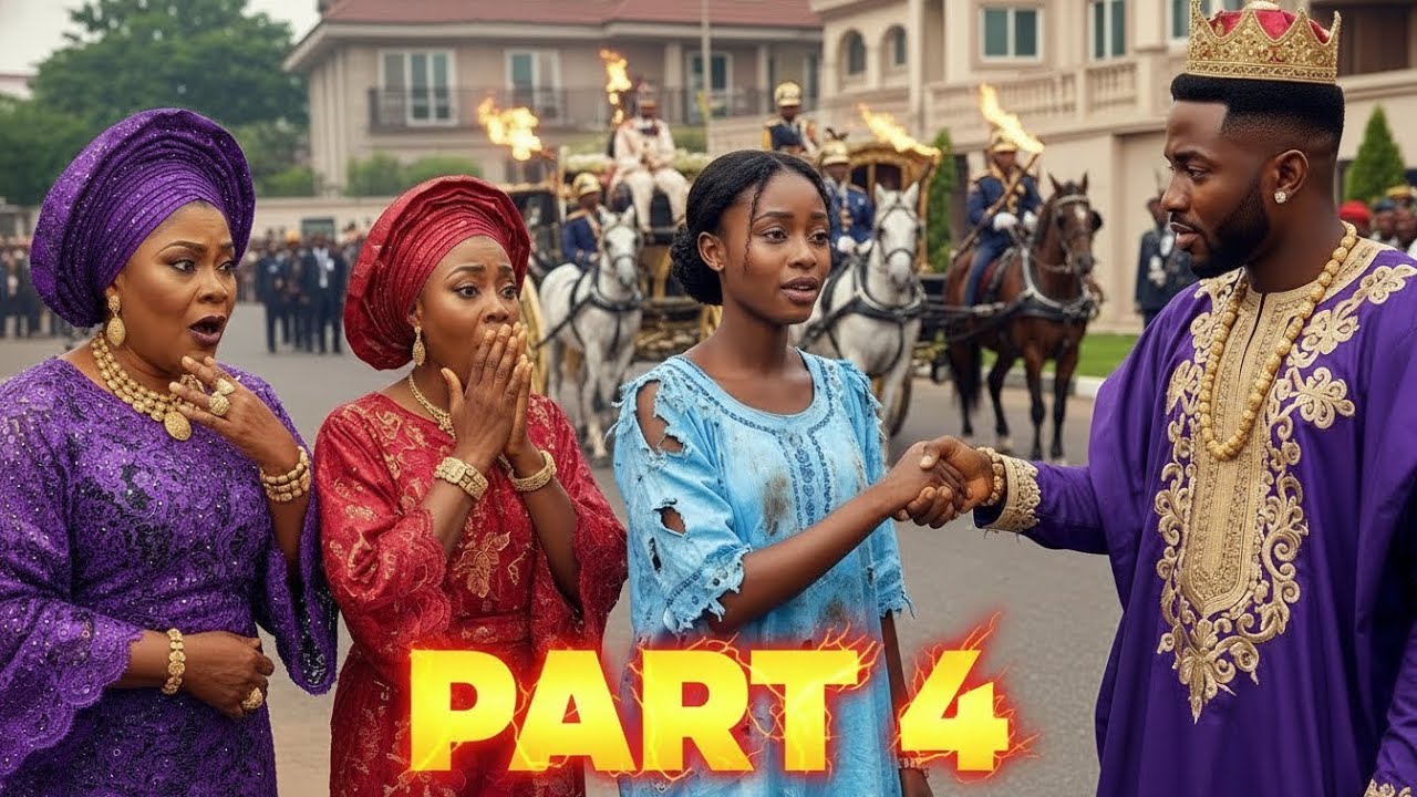 Pt 4 | They Destroyed the Orphan's Invitation — Until the PRINCE Brought His ROYAL Convoy for Her