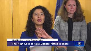 The High Cost of Fake License Plates in Texas