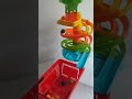 Marble Run 🔴🔵⚪ #marblerun #marblesrace #asmr