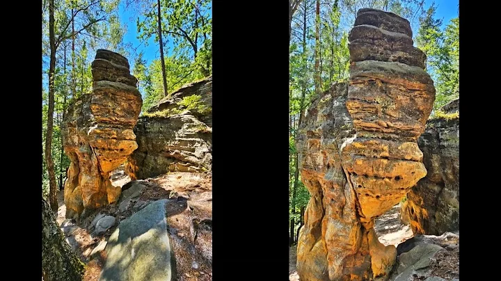 Piekło pod Niekłaniem – najpiękniejszy rezerwat przyrody w świętokrzyskim | Niezwykłe skały i natura