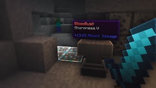 sharpness 5 bloodlust won me the game (hypixel uhc)