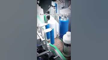 Round bottle labeling machine #labelingmachine#bottlelabelingmachine#labelingmachinemanufacturer