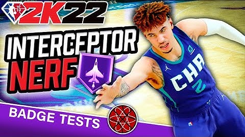 2K22 Patch Update : Interceptor Badge PACTHED. How Strong was Nerf ?
