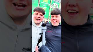 Dundee United Fans at Celtic Park #celticfc #celticpark #martinoneill #celticfans