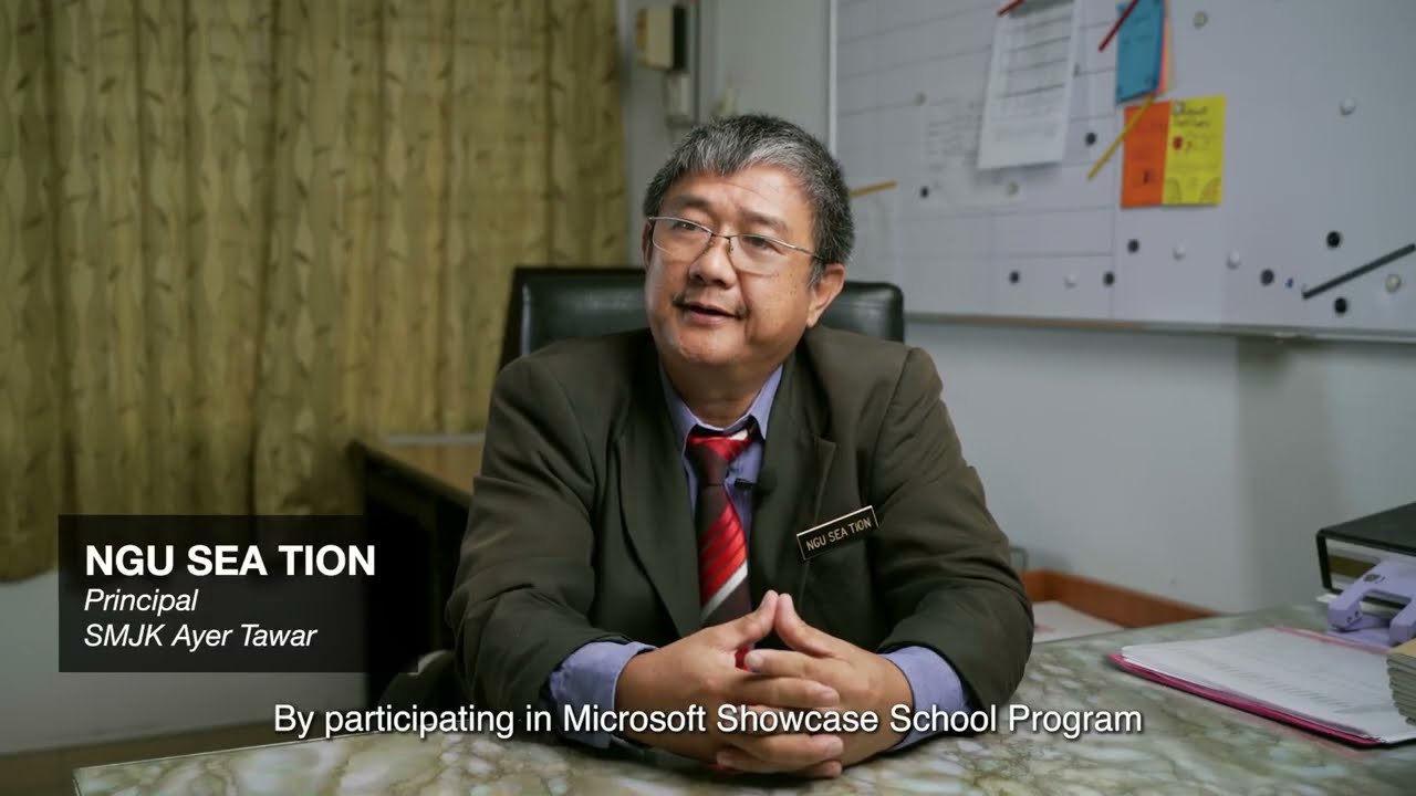 Microsoft Showcase School Program at SMJK Ayer Tawar