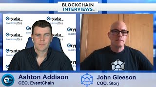 John Gleeson, COO of Storj | Blockchain Interviews