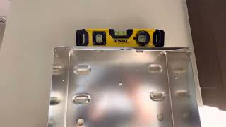 How to install a paper towel dispenser on the wall (easy job)