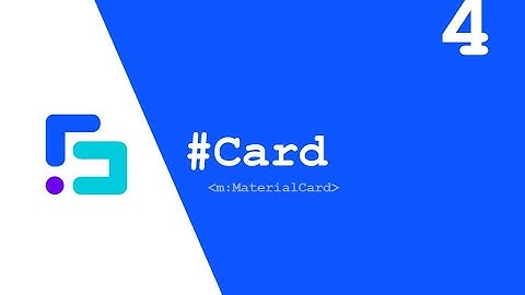 GWT Material Widget #4 - MaterialCard