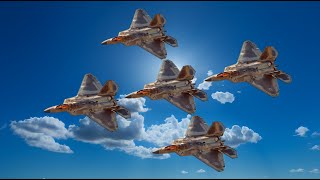 Unbelievable F-22 Raptor Formation Flight / MSFS 2020