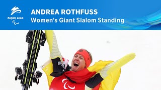 🇩🇪 Andrea Rothfuss wins her first Beijing 2022 medal at her 5th Winter Paralympics | Beijing 2022