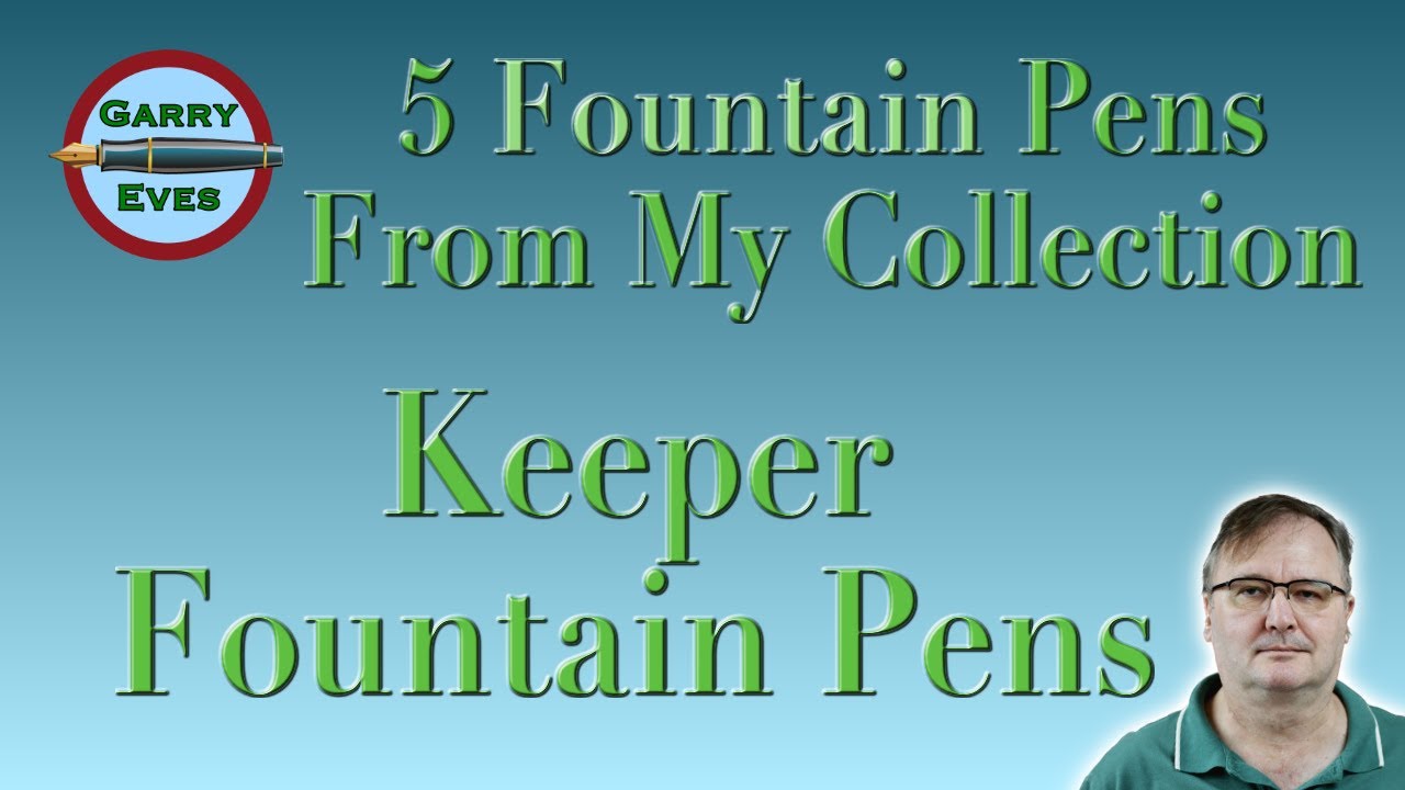 Keeper Pens: 5 перьевых ручек, которые никогда не покинут мою коллекцию