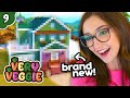 building the NEW HOUSE + FLORIST SHOP 🥦 very veggie legacy #9 (the sims 4)