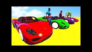 ライトニングマックイーンの車スパイダーマンゲームアベンジャーズスーパーヒーロー警察スパイダーマンアイアンマントラックバススパイダーマンゲームアベンジャーズスーパーヒーロースーパーカー screenshot 4