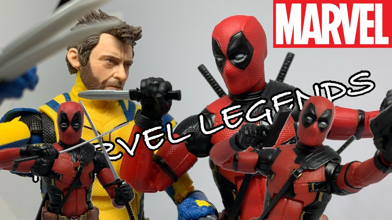 Marvel Legends デッドプール & ウルヴァリン 3体セット Amazon.com: Marvel Legends Series: Deadpool & Wolverine