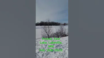 Frozen Lake! #shorts #mn #lake #love #nature