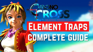 Chrono Cross Complete Trap Guide | level 5-7 elements made easy