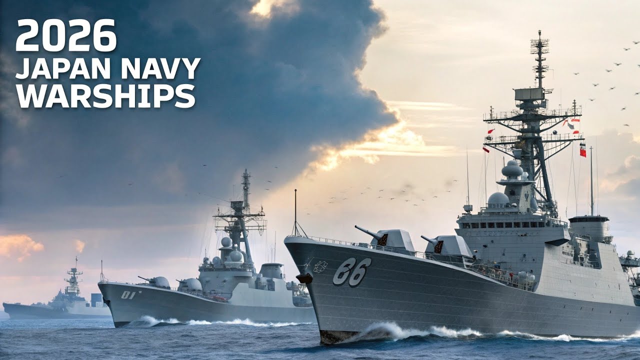 "2026 Japan’s Naval Shock! New Warships Unleashed with Next-Level Power You’ve Never Seen
