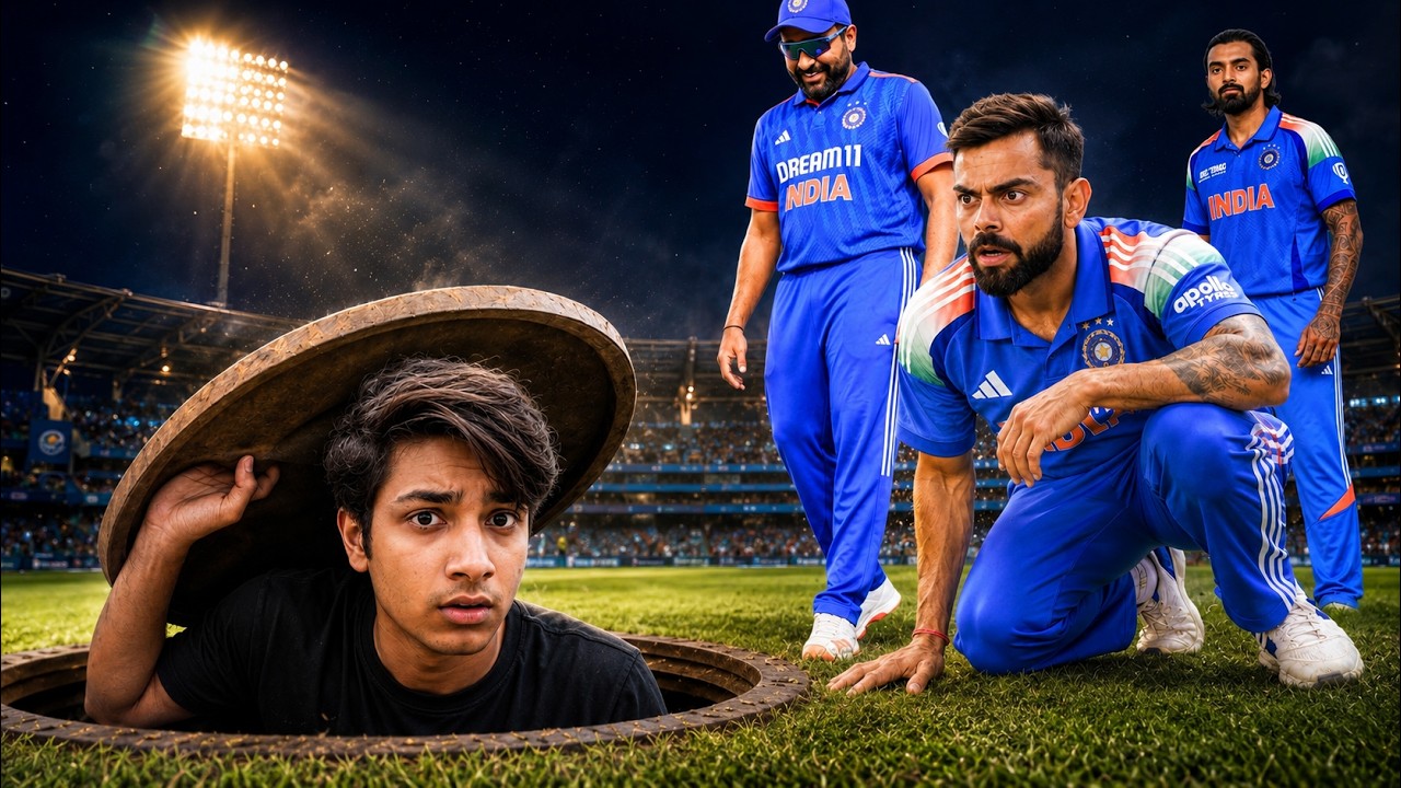 I Tried Meeting India's Biggest Cricketers! 😱