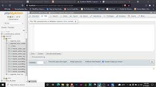 Como insertar Tablas de una Base de Datos a otra manualmente en phpMyAdmin.