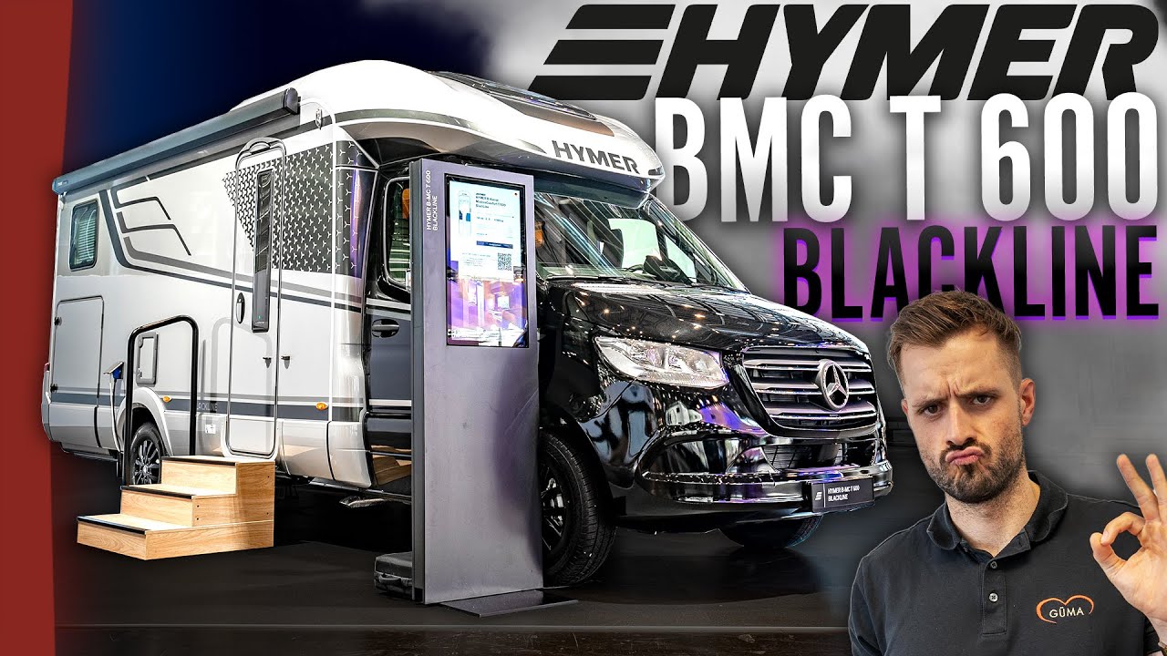 Was bietet die BLACKLINE...?! ⚫🤯 | Hymer B-Klasse ModernComfort T 600 Blackline | Caravan Salon 2024