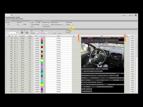 Raw CAN bus data analyzer with DewesoftX