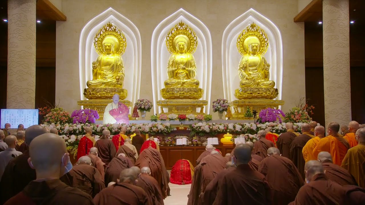 悟光和尚尼 追思讚頌大典(移靈.典禮.起龕發引)