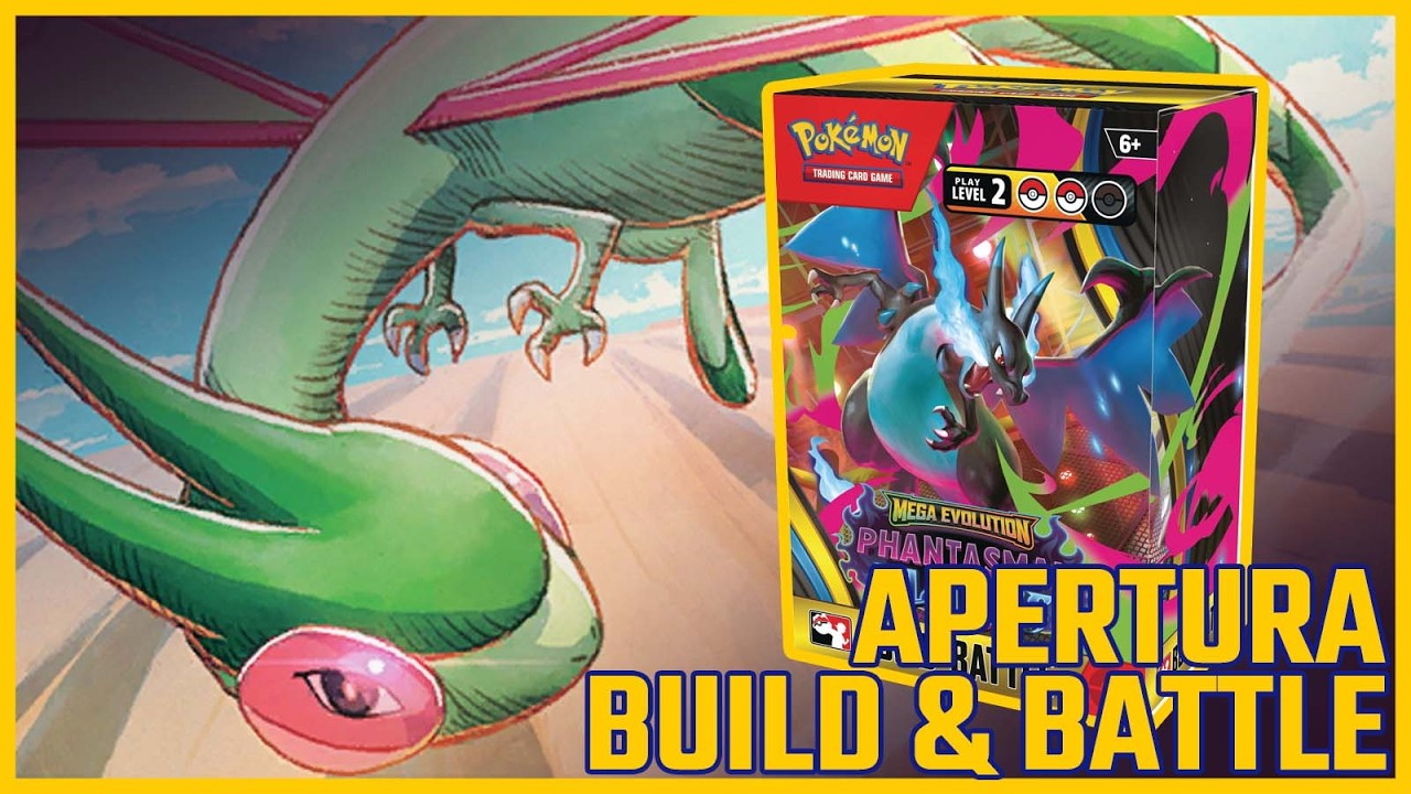 Abro un BUILD & BATTLE de PHANTASMAL FLAMES 🔥 APERTURA POKÉMON TCG
