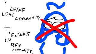 I Leave The Lore Community... And Im Entering In Bfb Community