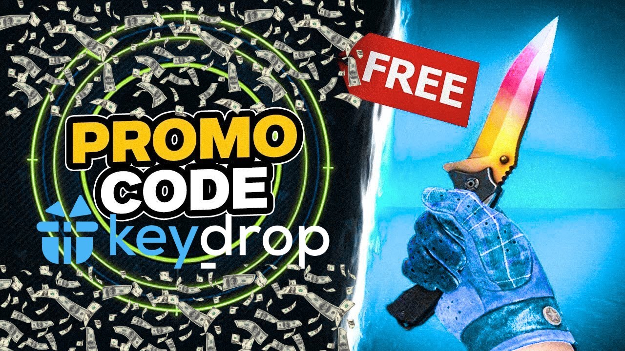 I DID NOT EXPECT THIS on KEYDROP?? (HUGE) Key-drop promo code/Free money and skins & Knife Giveaway!
