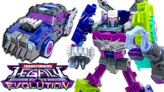 Transformers LEGACY Evolution Deluxe Class AXLEGREASE &amp; RID TOWLINE Review