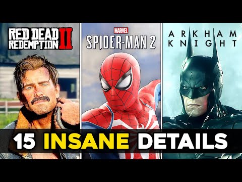 : 15 INSANE Details in Video Games 