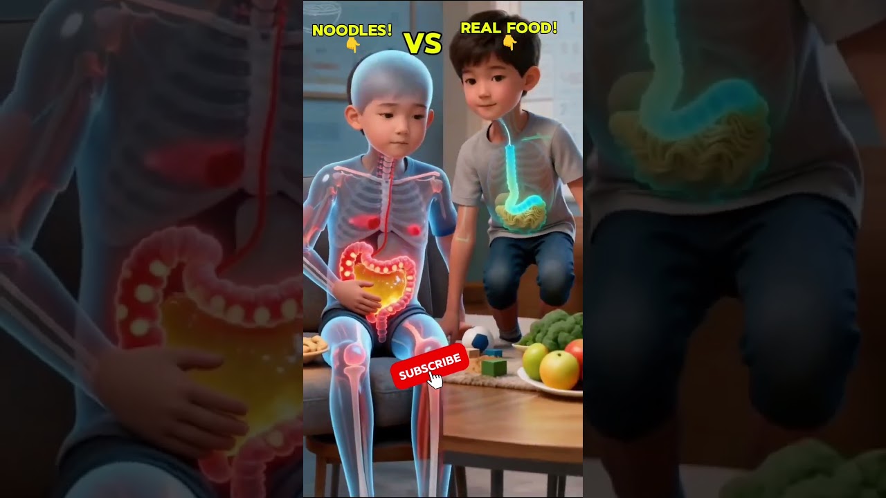 NOODLES VS REAL FOOD: HOW ULTRA-PROCESSED MEALS IMPACT YOUR KID'S DEVELOPMENT 