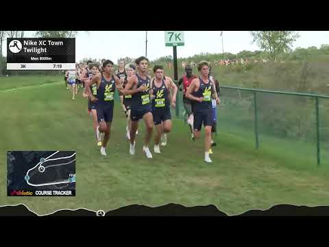 Men's 8k - Nike XC Town Twilight College 2026 [Full Race Replay]