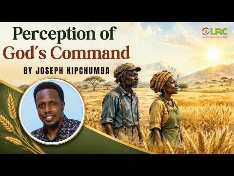 Sunday Service- 11th October 2026 - Perception of God's Command