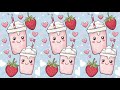 🍓✨Cut Strawberry Milkshake Love!” 🥤💕