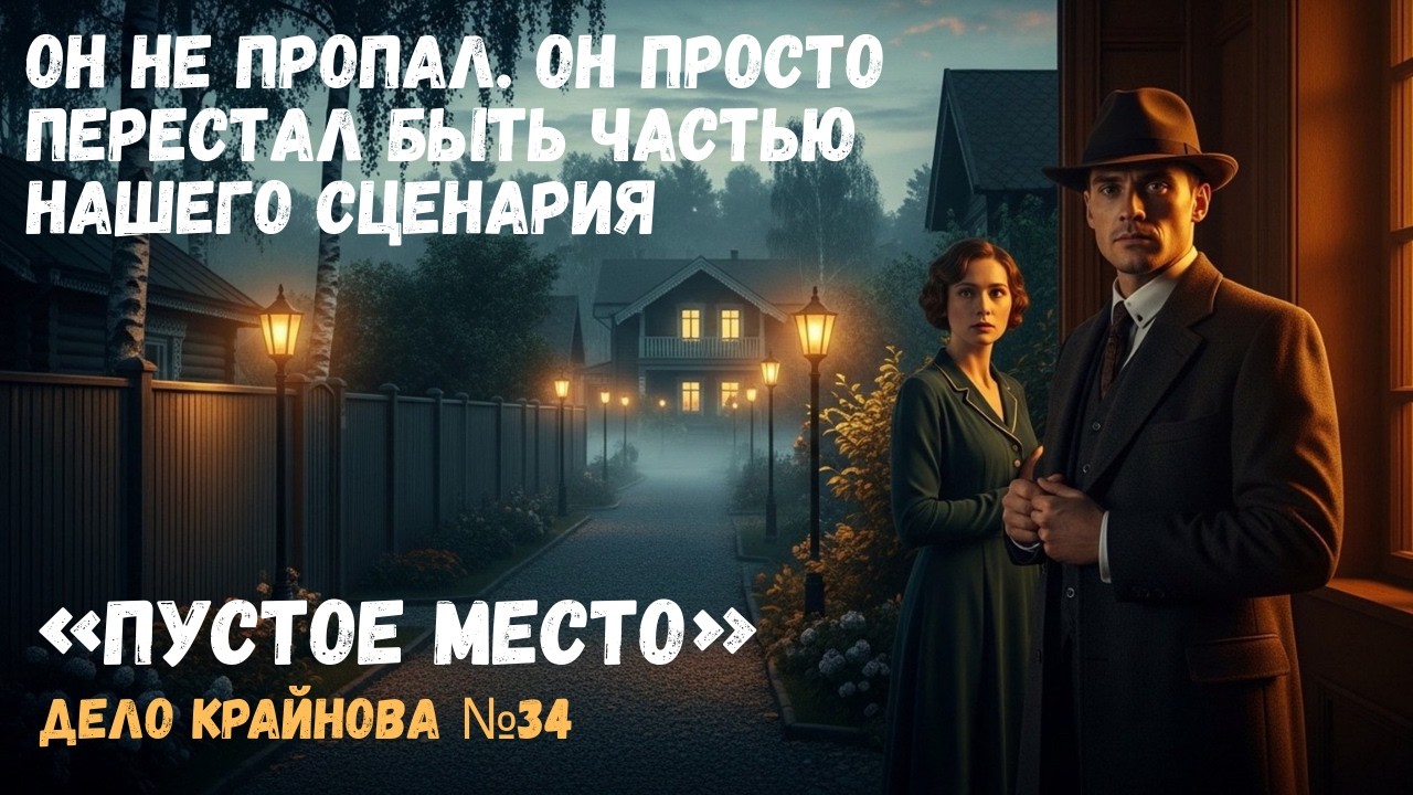 Пустое место - Дело Крайнова №34