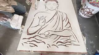 Buddhawallpaintingbeautiful Gautambuddha Wall Art