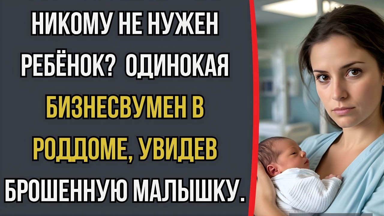 «Кому-нибудь нужен ещё ребёнок?» — услышала бизнесвумен в роддоме… и всё изменилось.