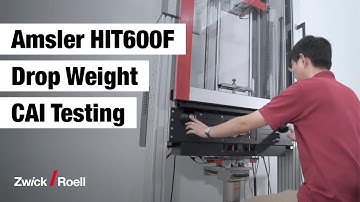 Amsler HIT600F drop weight tester - CAI testing