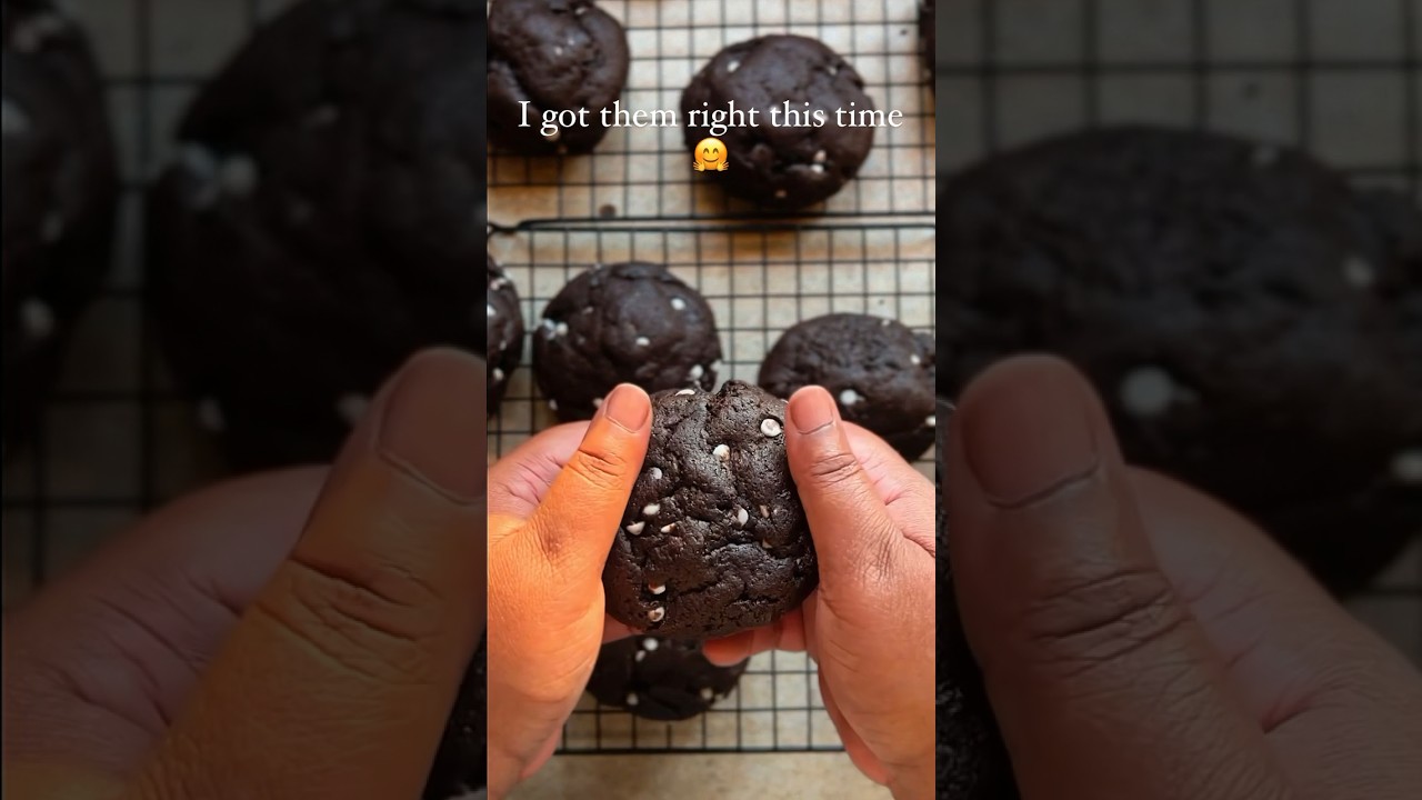 Oreo Chunk Cookies almost perfect 🤩 