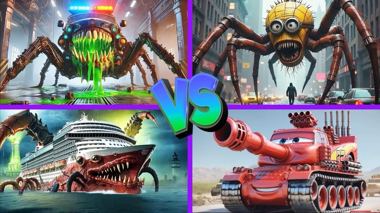 📹 🚀 EPIC Tiles Hop Battle | School Bus vs Train Eater (Impossible!) #tileshop