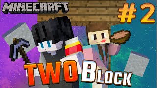 Minecraft Two Block #2 - ใต้พื้นทรายมีเหมืองเก่า