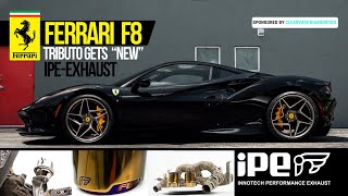 Ferrari F8 Tributo Exhaust : IPE- Titanium