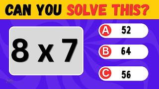 Can You Solve This Math Quiz ➕➗🔥 Ready for the Ultimate Math Challenge