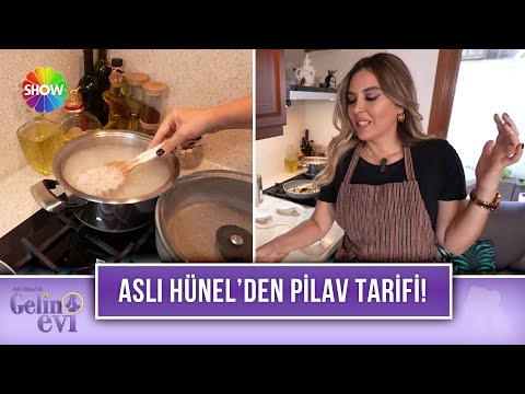 Aslı Hünel'den Azeri usulü pilav tarifi! | Gelin Evi 1004. Bölüm