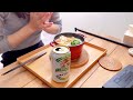 一人暮らし/半日勤務の日/ダイエットメニュー/減量終わったのでひたすら食べる日