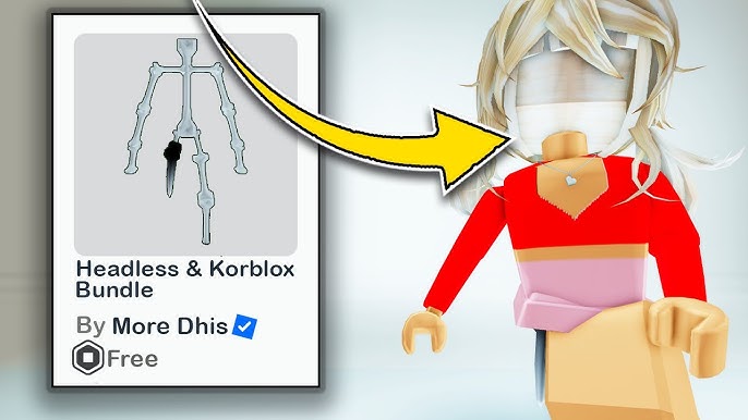Load Outfits with korblox and headless - Roblox